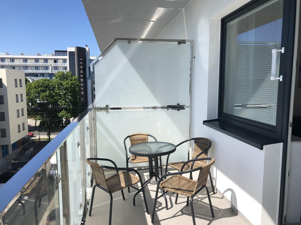 Apartament Superior Pastelowy Przy Plazy Kołobrzeg Kültér fotó