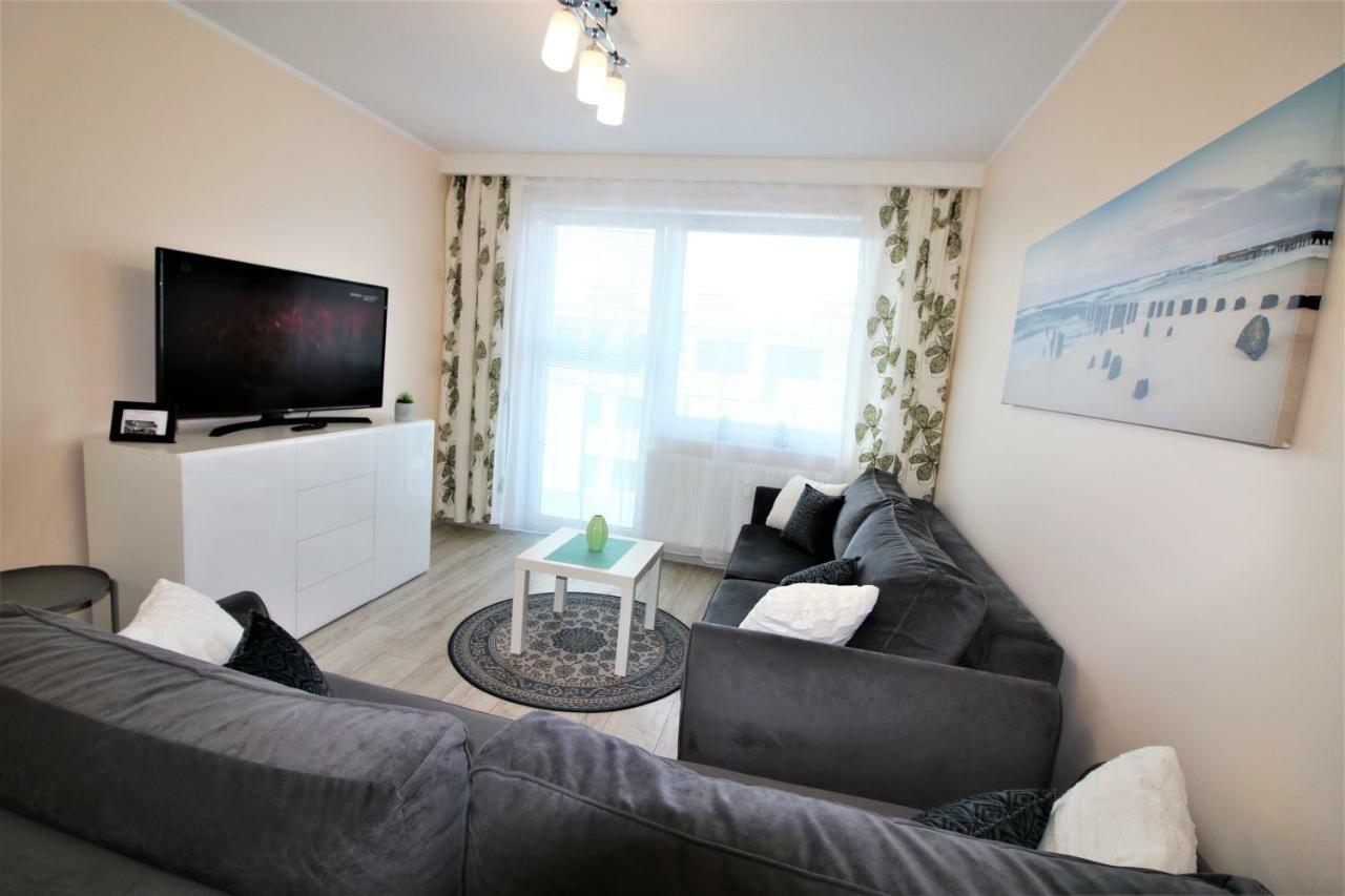 Apartament Superior Pastelowy Przy Plazy Kołobrzeg Kültér fotó