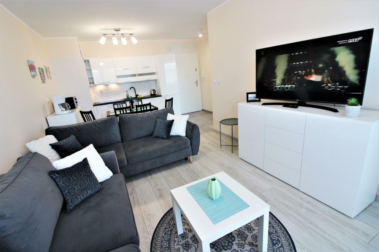 Apartament Superior Pastelowy Przy Plazy Kołobrzeg Kültér fotó