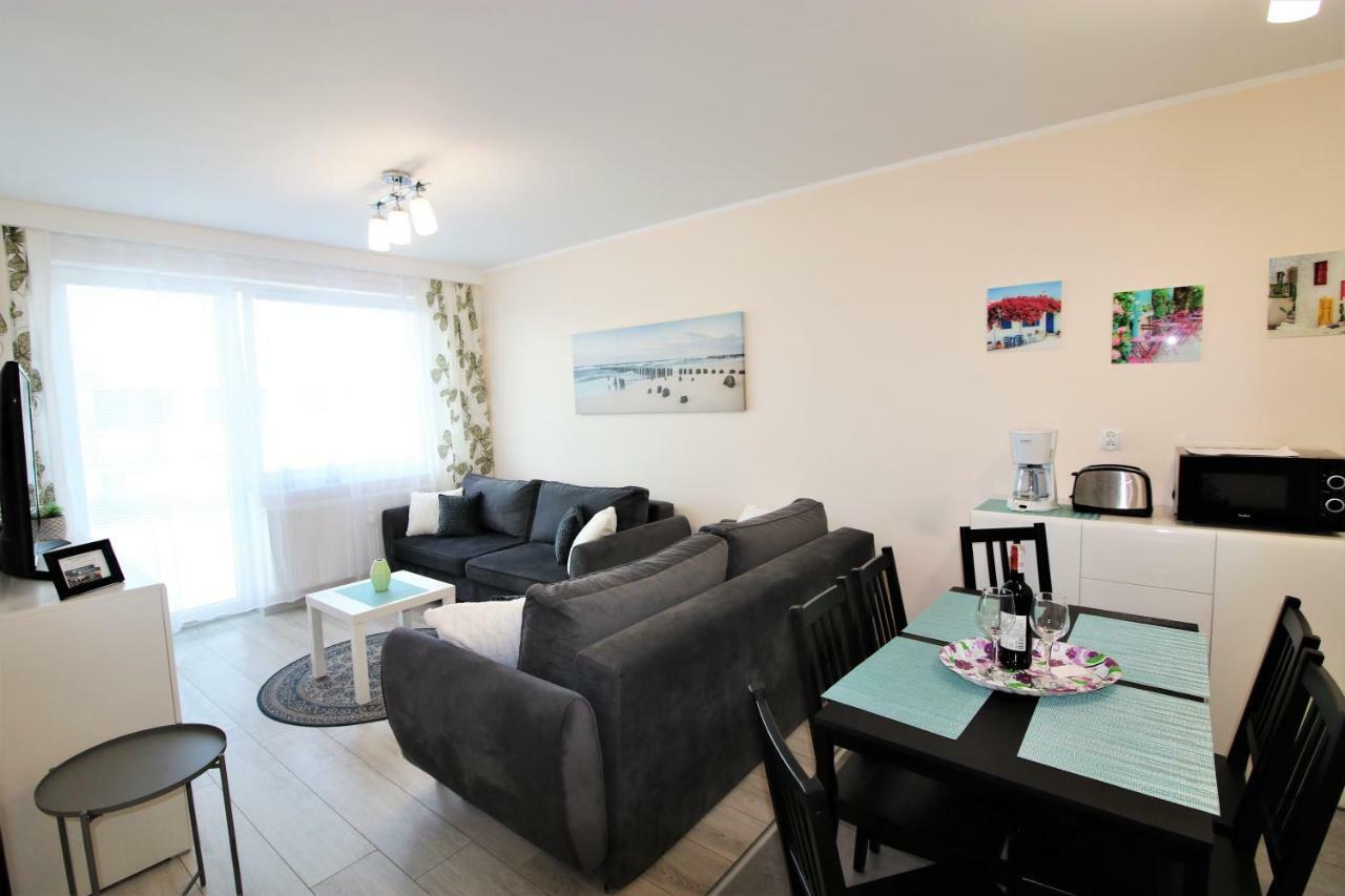 Apartament Superior Pastelowy Przy Plazy Kołobrzeg Kültér fotó