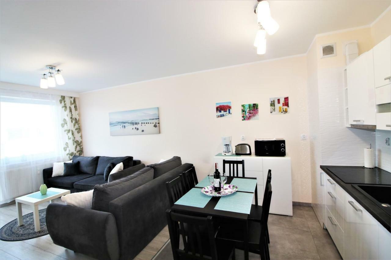 Apartament Superior Pastelowy Przy Plazy Kołobrzeg Kültér fotó