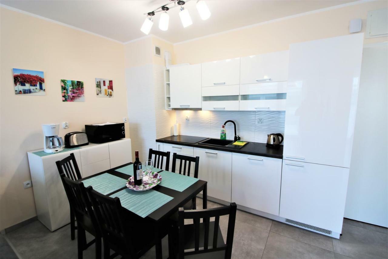 Apartament Superior Pastelowy Przy Plazy Kołobrzeg Kültér fotó