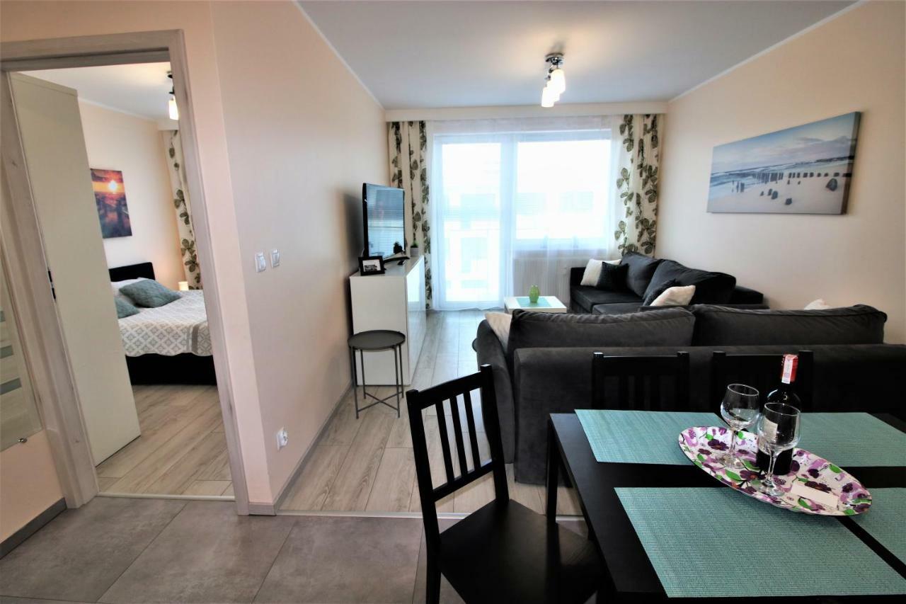 Apartament Superior Pastelowy Przy Plazy Kołobrzeg Kültér fotó