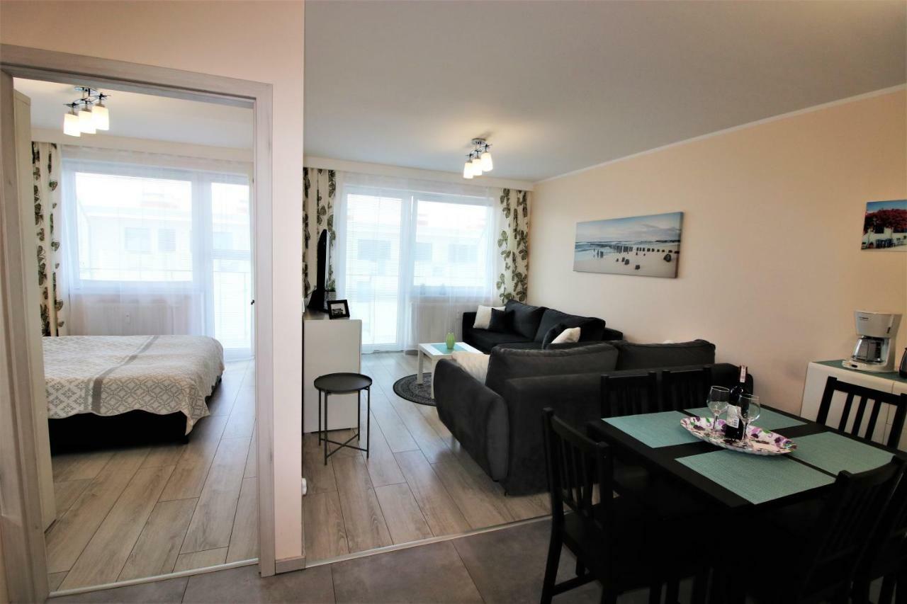 Apartament Superior Pastelowy Przy Plazy Kołobrzeg Kültér fotó