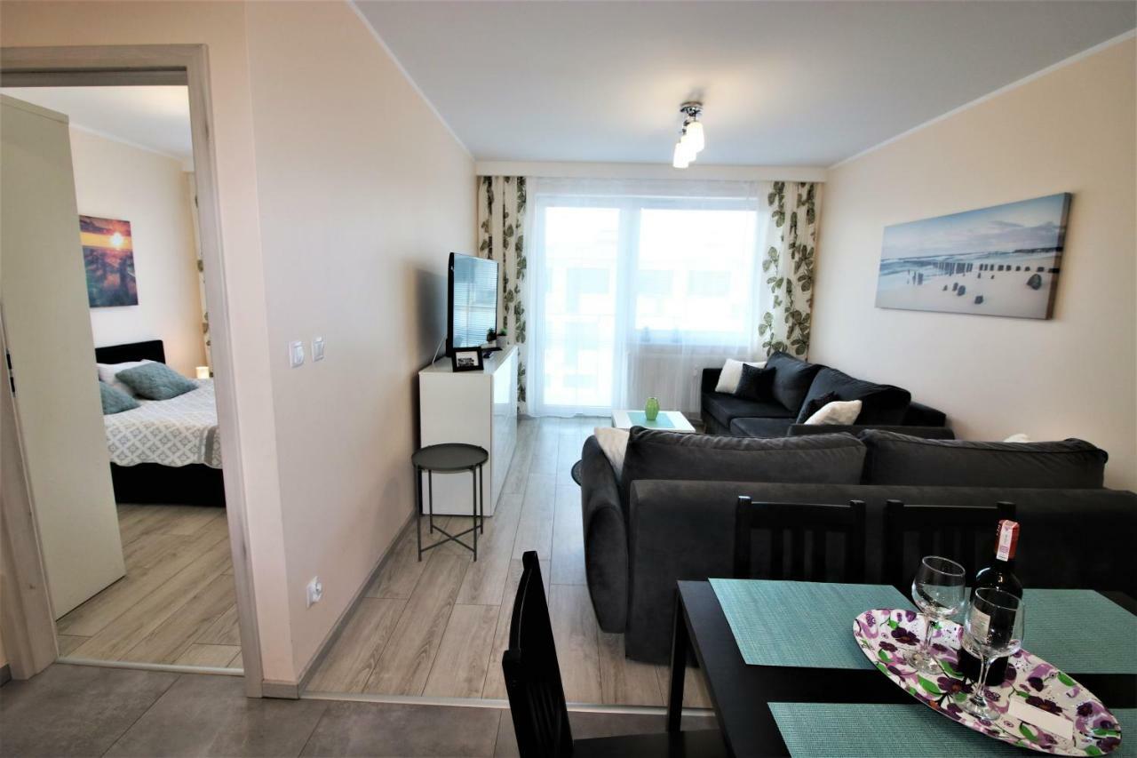 Apartament Superior Pastelowy Przy Plazy Kołobrzeg Kültér fotó