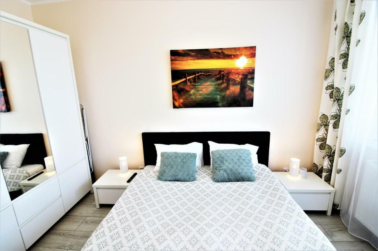 Apartament Superior Pastelowy Przy Plazy Kołobrzeg Kültér fotó