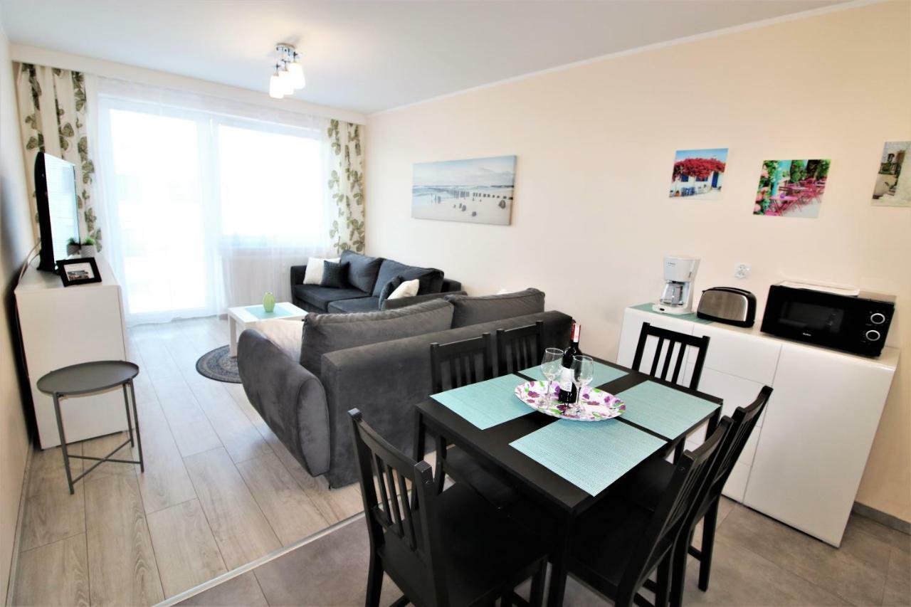 Apartament Superior Pastelowy Przy Plazy Kołobrzeg Kültér fotó