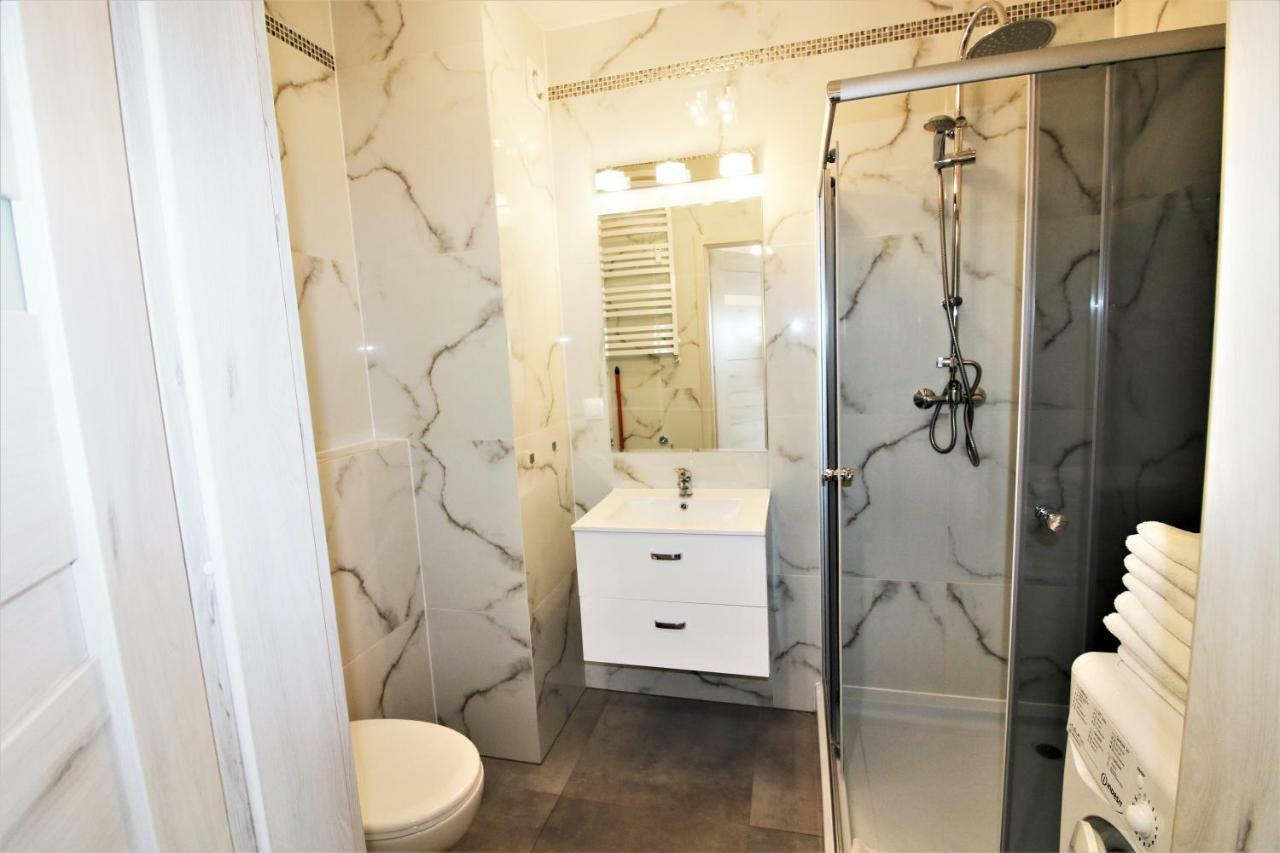 Apartament Superior Pastelowy Przy Plazy Kołobrzeg Kültér fotó