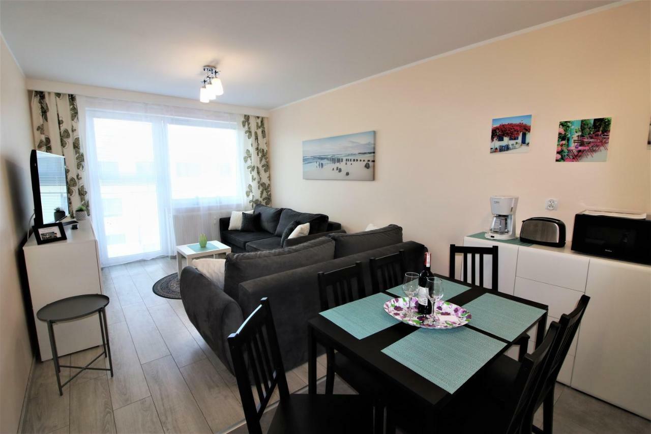 Apartament Superior Pastelowy Przy Plazy Kołobrzeg Kültér fotó