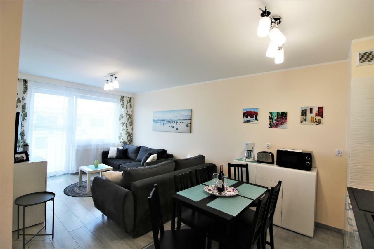 Apartament Superior Pastelowy Przy Plazy Kołobrzeg Kültér fotó