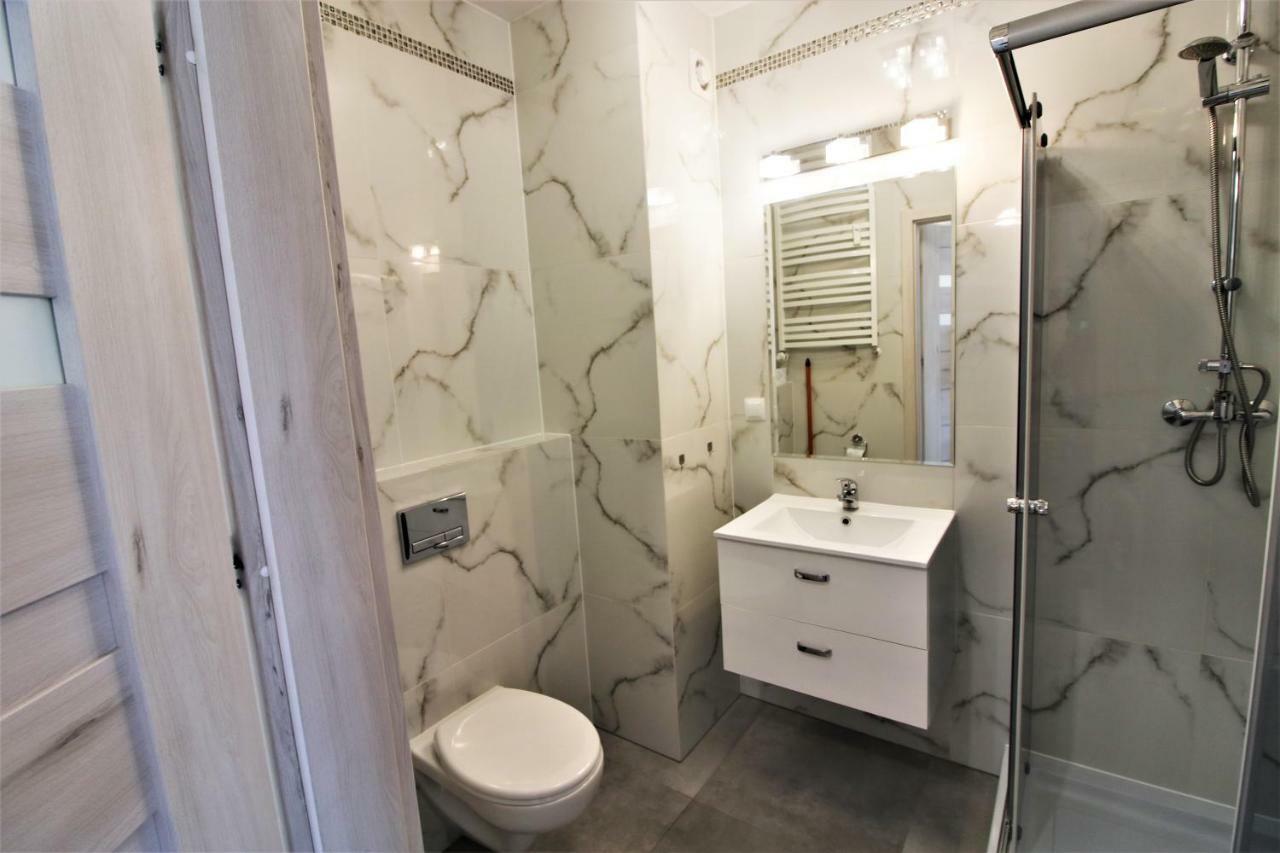 Apartament Superior Pastelowy Przy Plazy Kołobrzeg Kültér fotó